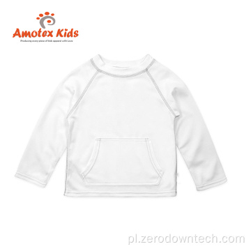 Nowe produkty Nowoczesna koszula z długim rękawem dla niemowląt